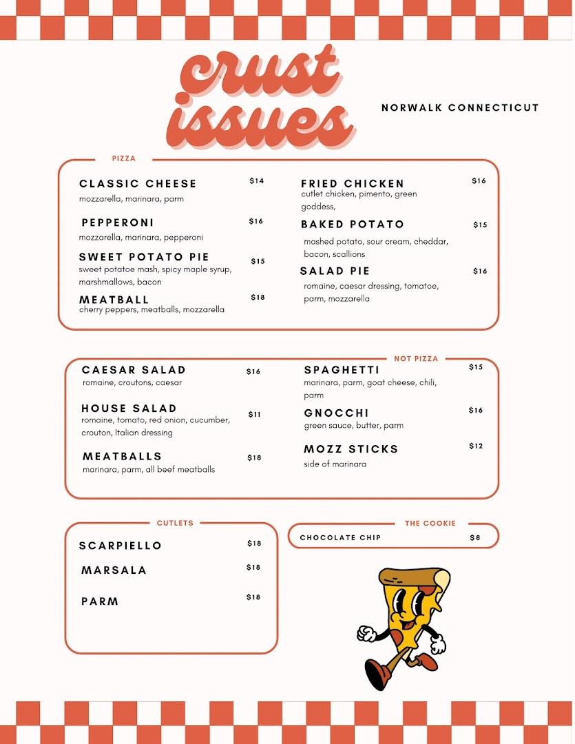 Crust Issues Pizza